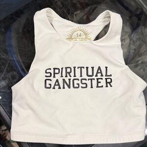 Kids Spiritual Gangster Crop Tank